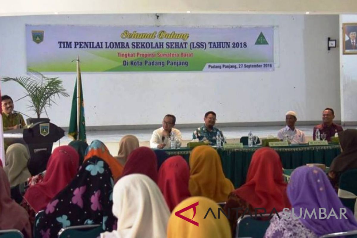 Empat sekolah Padang Panjang masuk penilaian Sekolah Sehat