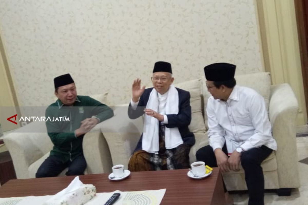 Ma'ruf Amin Restui Fandi Utomo Maju Pilkada Surabaya