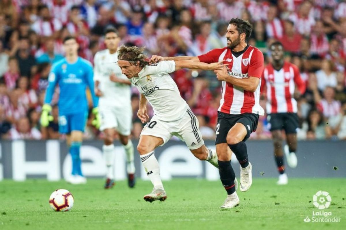 Real Madrid ditahan imbang Bilbao 1-1