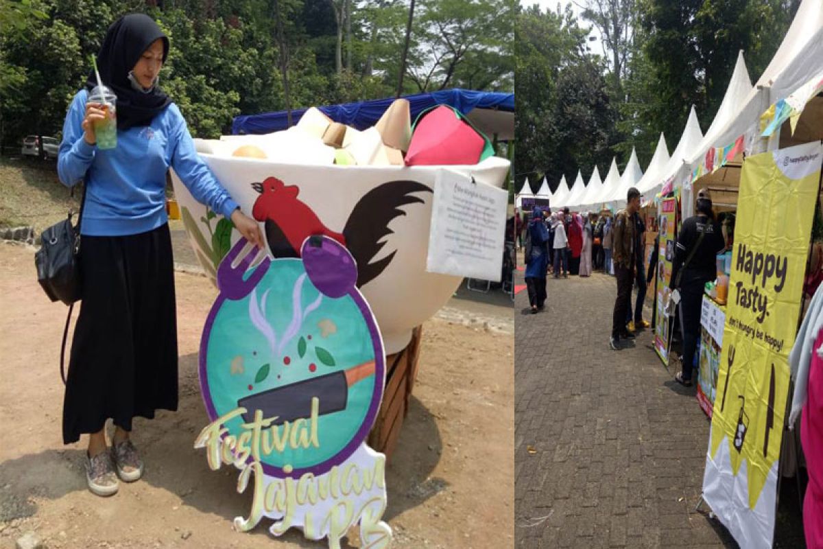 Mangkok ayam raksasa ramaikan Festival Jajanan IPB