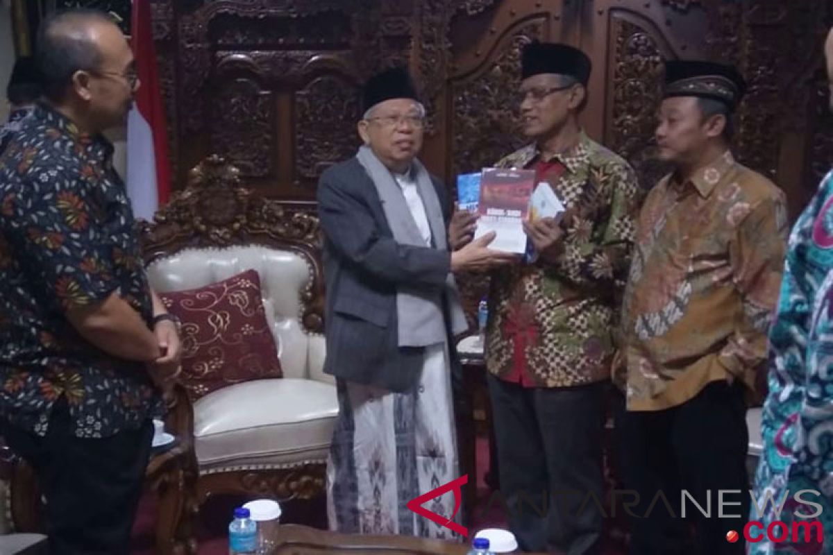 Ma`ruf : Bangun ekonomi berdasarkan sila kelima Pancasila