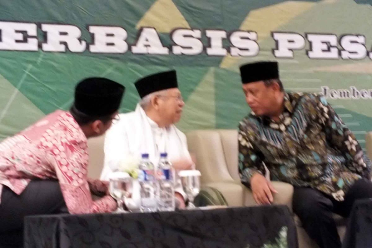 Di Jember, Ketua LPTNU yang juga Menristekdikti Undang Cawapres Ma'ruf Amin