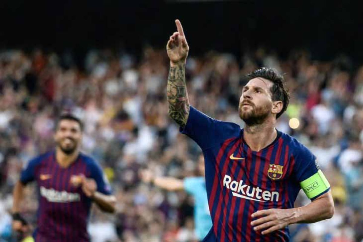 Pemain cadangan Messi menangkan Barcelona