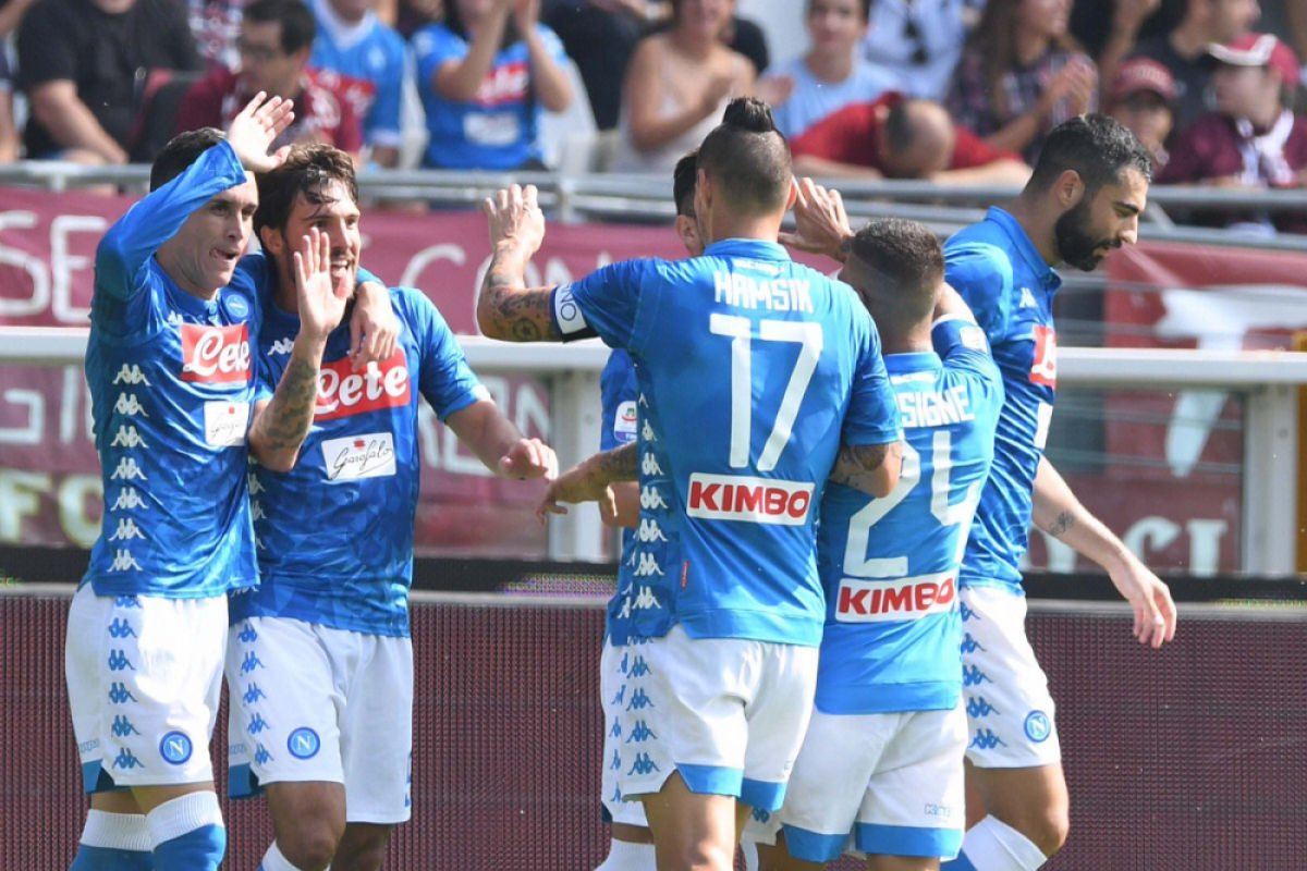 Insigne sumbang dua gol saat Napoli tundukkan Torino