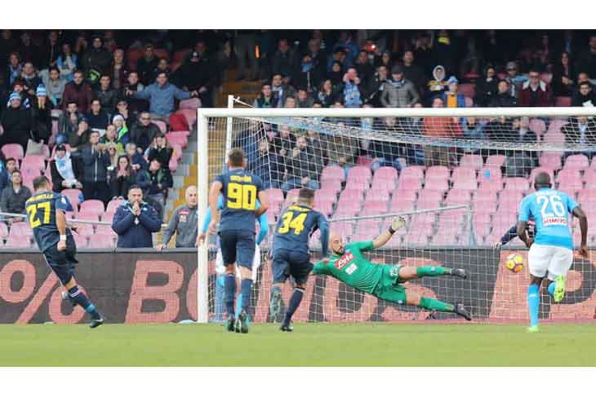 Gol semata wayang Insigne, bawa Napoli kalahkan Fiorentina