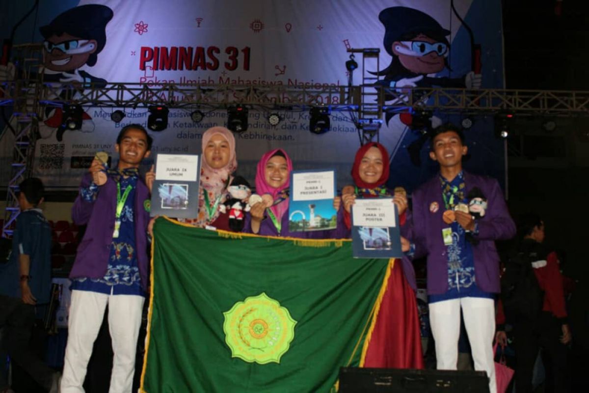 STKIP Muhammadiyah Sampit juara umum ke 9 PIMNAS ke-31