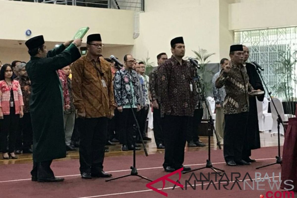 KPK lantik tiga pejabat baru