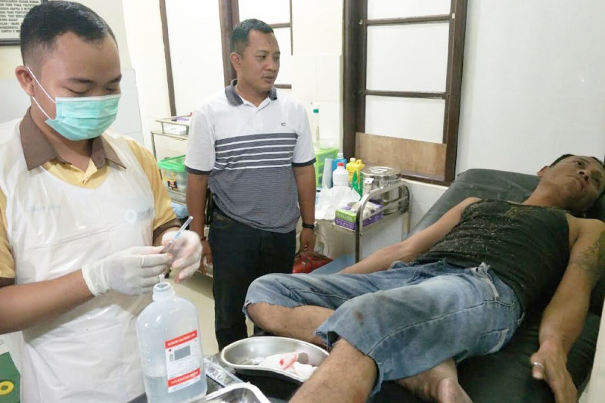 Melawan saat ditangkap, pencuri belasan motor di Palangka Raya ini ditembak polisi