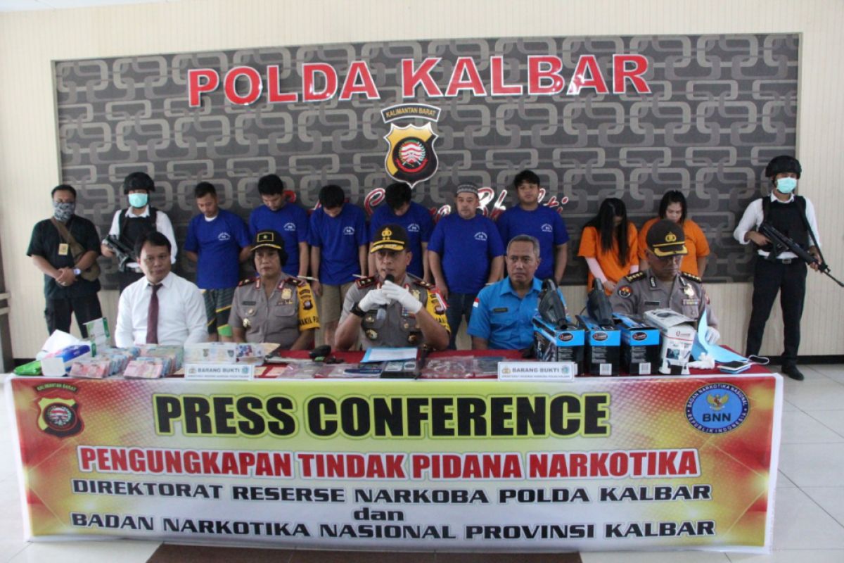 Polda-BNNP Kalbar gagalkan penyelundupan sabu-sabu jaringan internasional