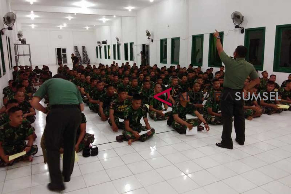 Prajurit Kostrad periksa kesehatan