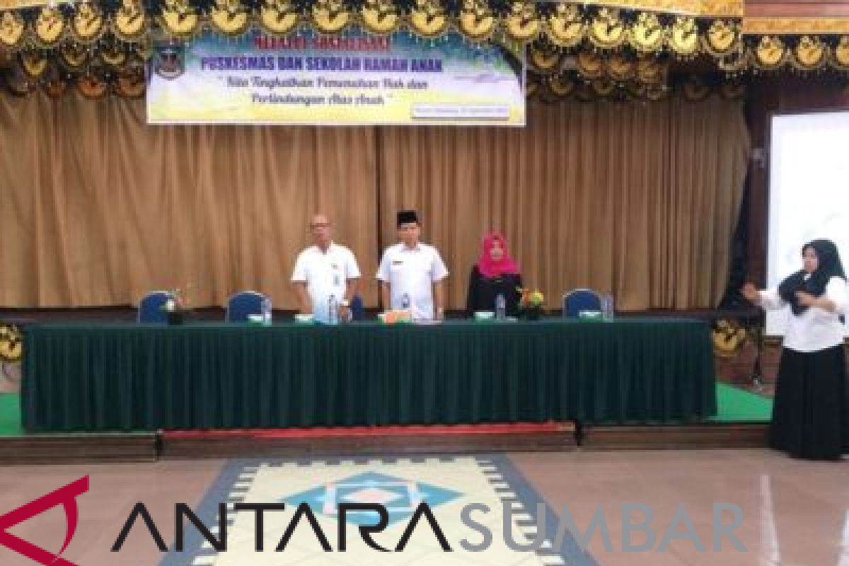 192 orang dapat sosialisasi tentang puskesmas dan sekolah ramah anak