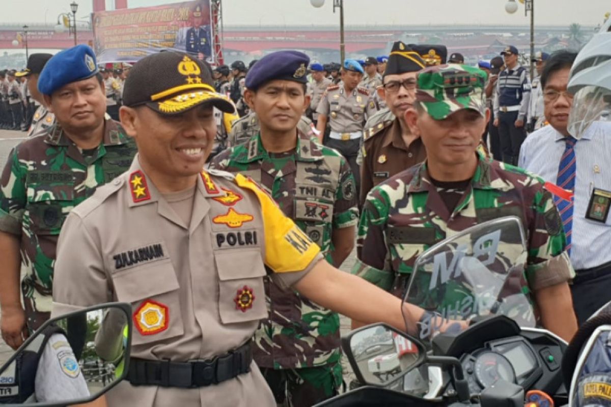 Kapolda-Pangdam turun tangan padamkan kebakaran lahan Sumsel