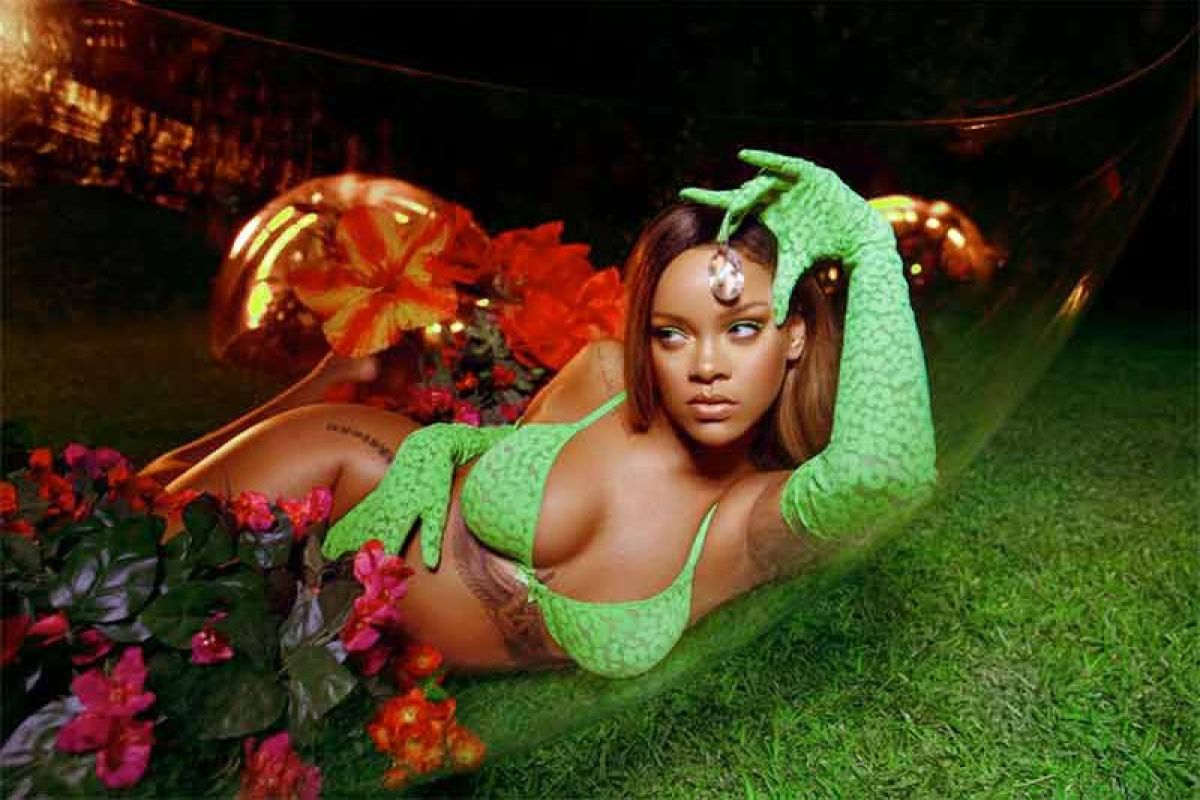 Koleksi lingerie Rihanna hadir dalam berbagai warna