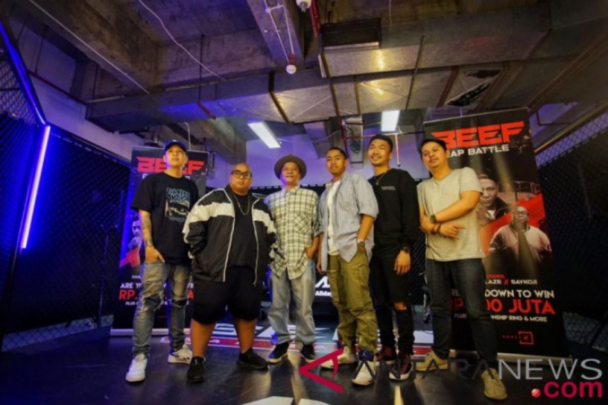 Ajang "Beef Rap Battle" membangkitkan rapper Indonesia