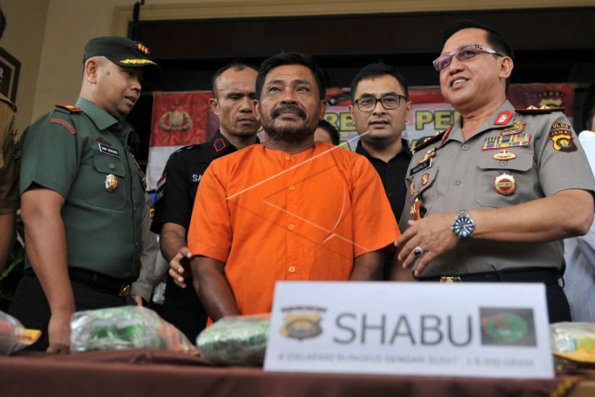 Polda Jambi amankan delapan kilogram sabu (video)