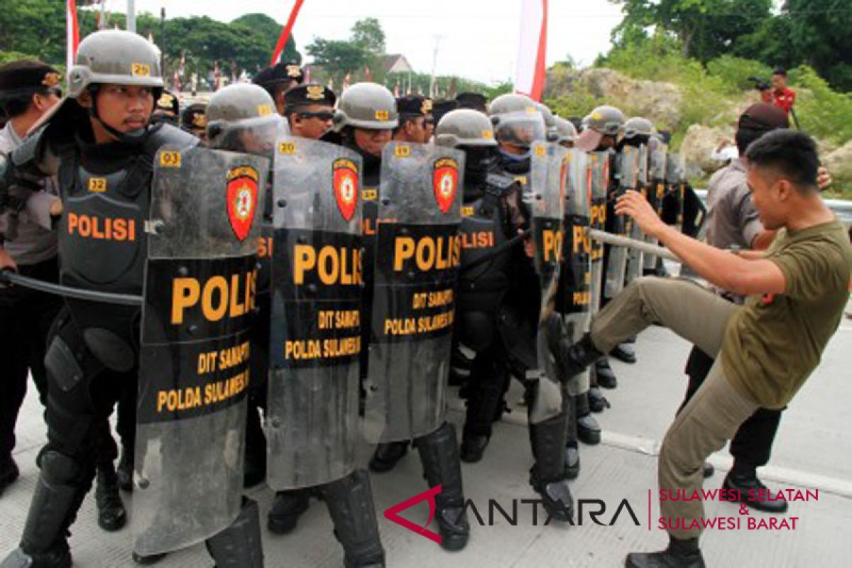 Kapolres Mamasa perintahkan aparat  tindak tegas pengganggu Pemilu 2019