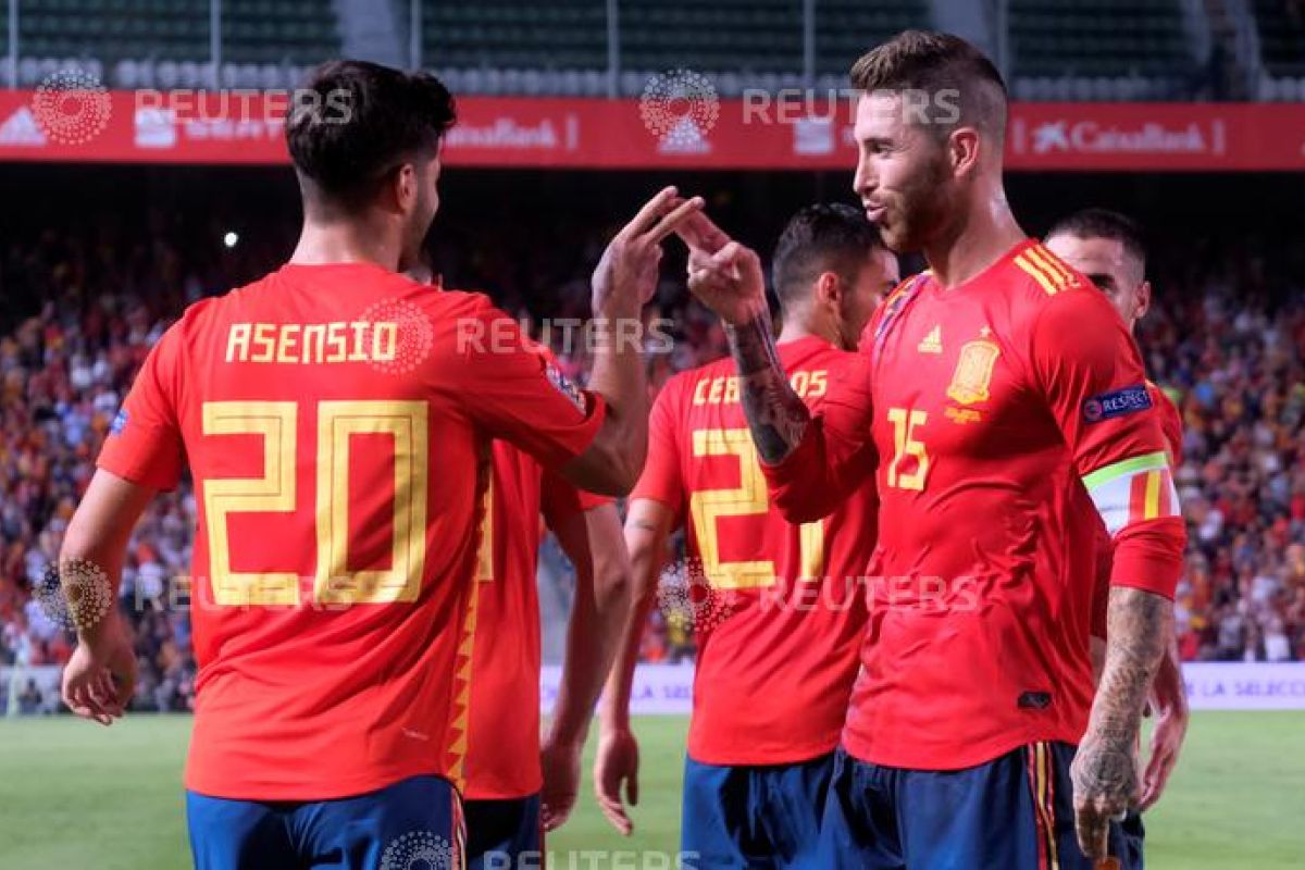 Spanyol lumat kroasia enam gol tanpa balas