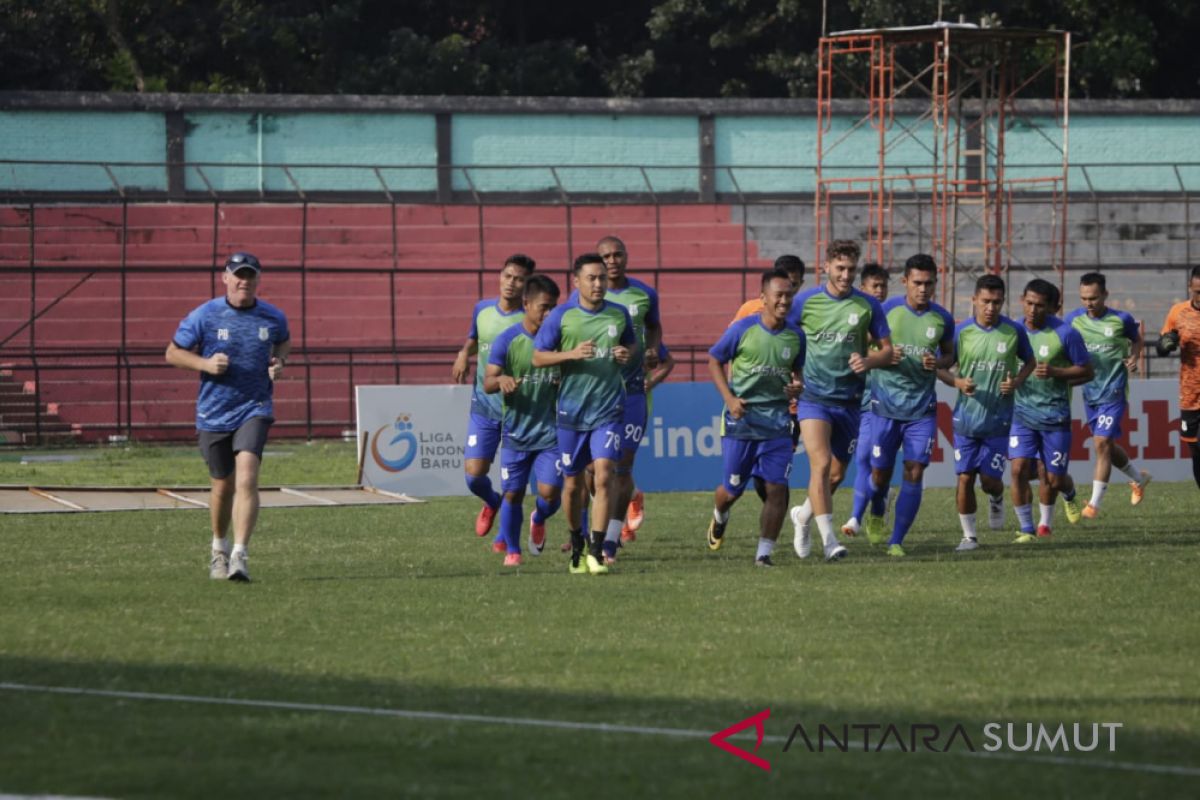 PSMS rotasi pemain hadapi Persela