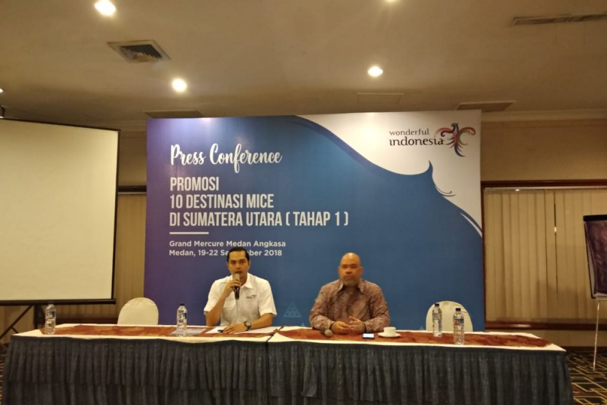 Kemenpar targettransaksi MICE Sumut Rp3,750 miliar