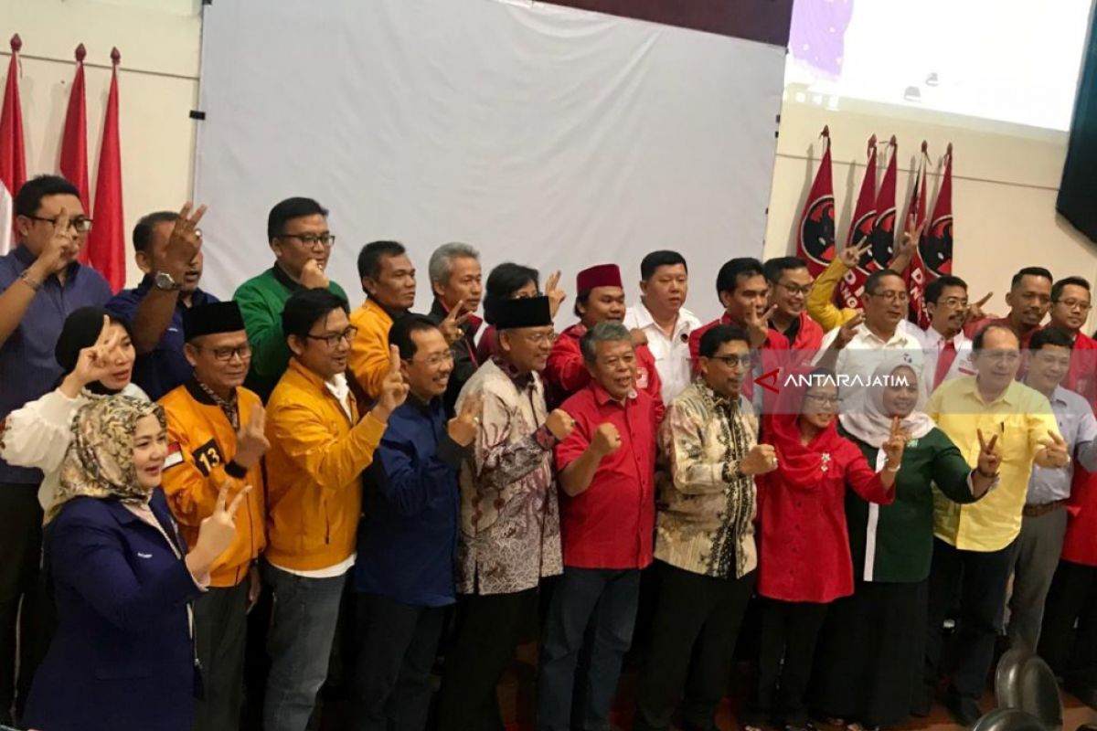 Jokowi dan Prabowo Hadir pada Deklarasi Kampanye Damai
