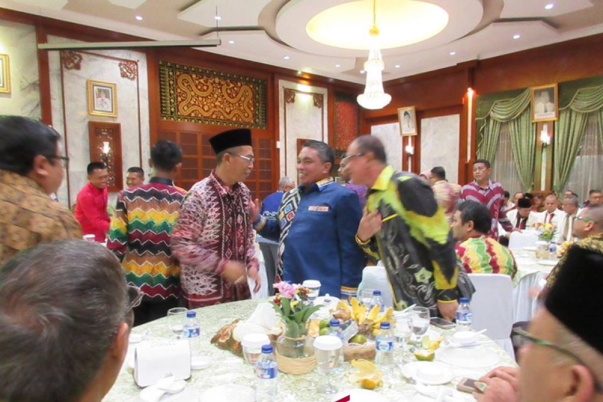 Wakil Walikota Hermansyah hadiri malam pengantar tugas Yudianto Putrajaya,