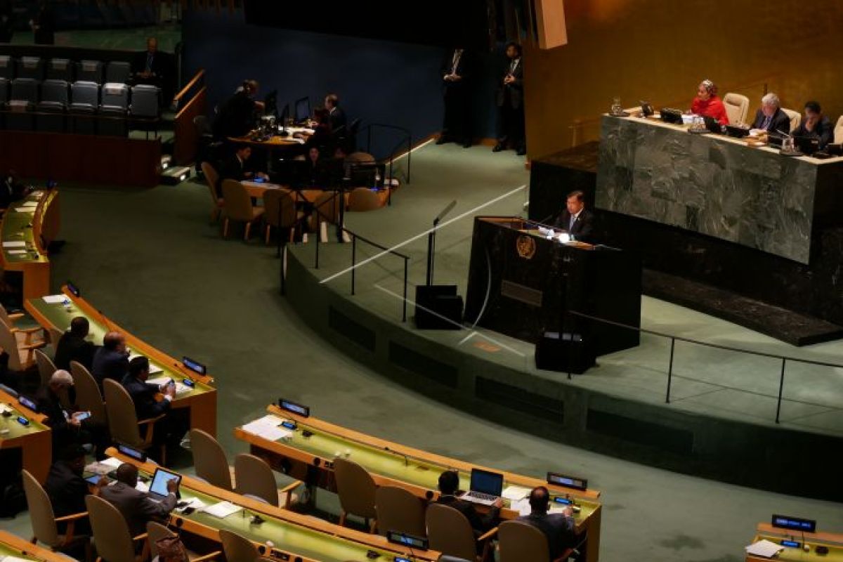 Pesan perdamaian Indonesia menggema di PBB