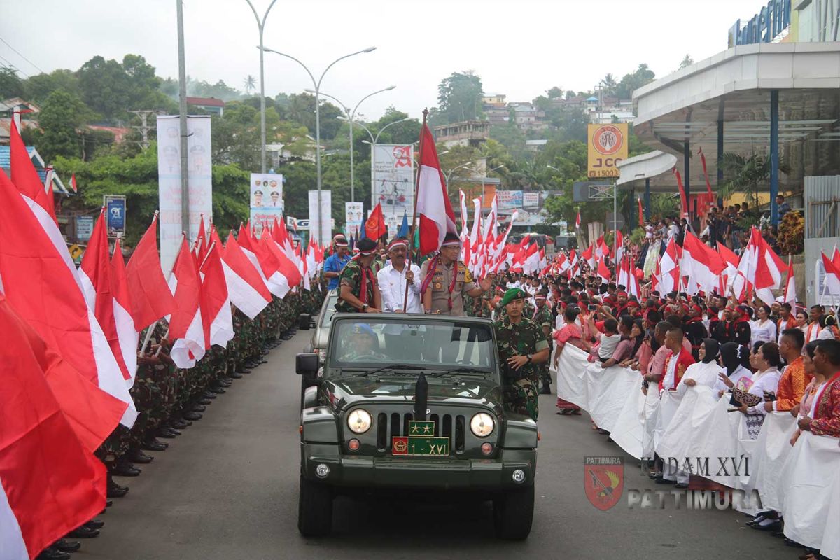 Tarian Tobelo sambut 