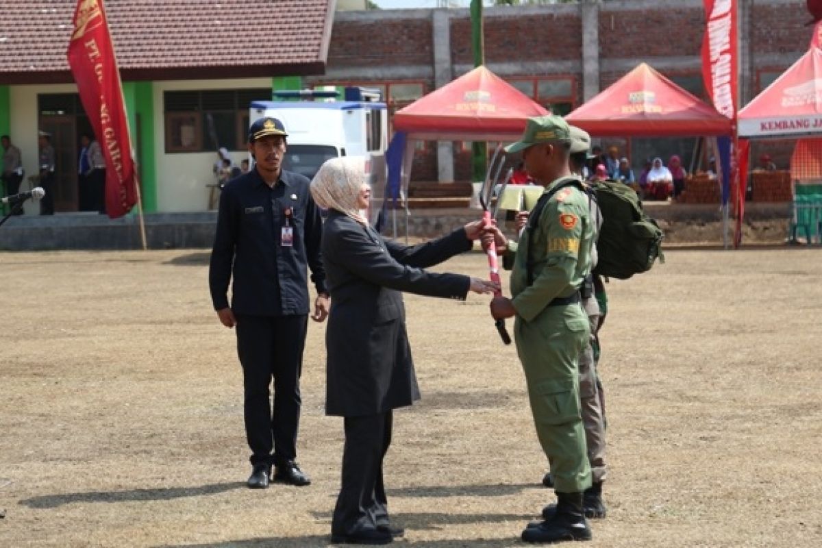 Bupati Haryanti Berharap TMMD Mampu Percepat Pembangunan Desa