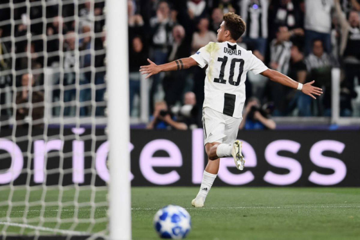 Dybala trigol antarkan Juventus bekap Young Boys 3-0