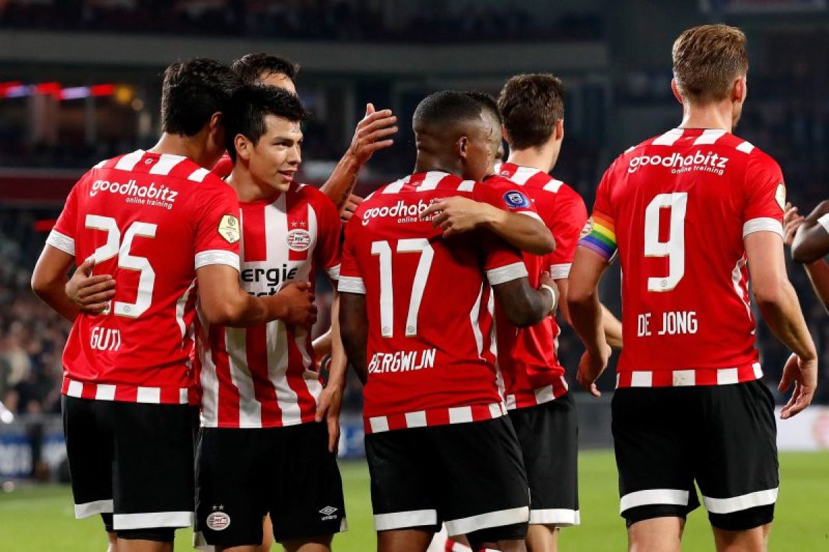 Hasil dan klasemen Liga Belanda, PSV memimpin dibuntuti Ajax