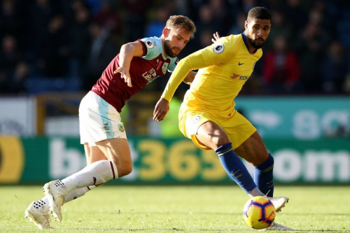 Loftus-Cheek cetak gol lagi, Chelsea menang 4-0 di markas Burnley