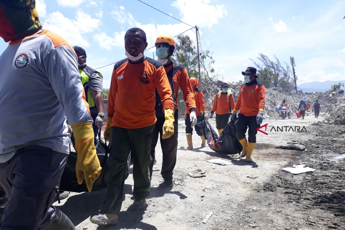 Tim SAR evakuasi 119 jenazah di Petobo