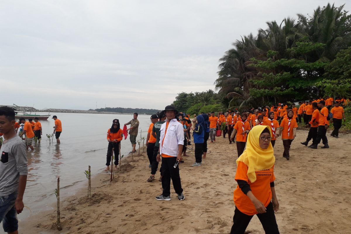 Relawan bencana Bangka Belitung gelar apel siaga bersama