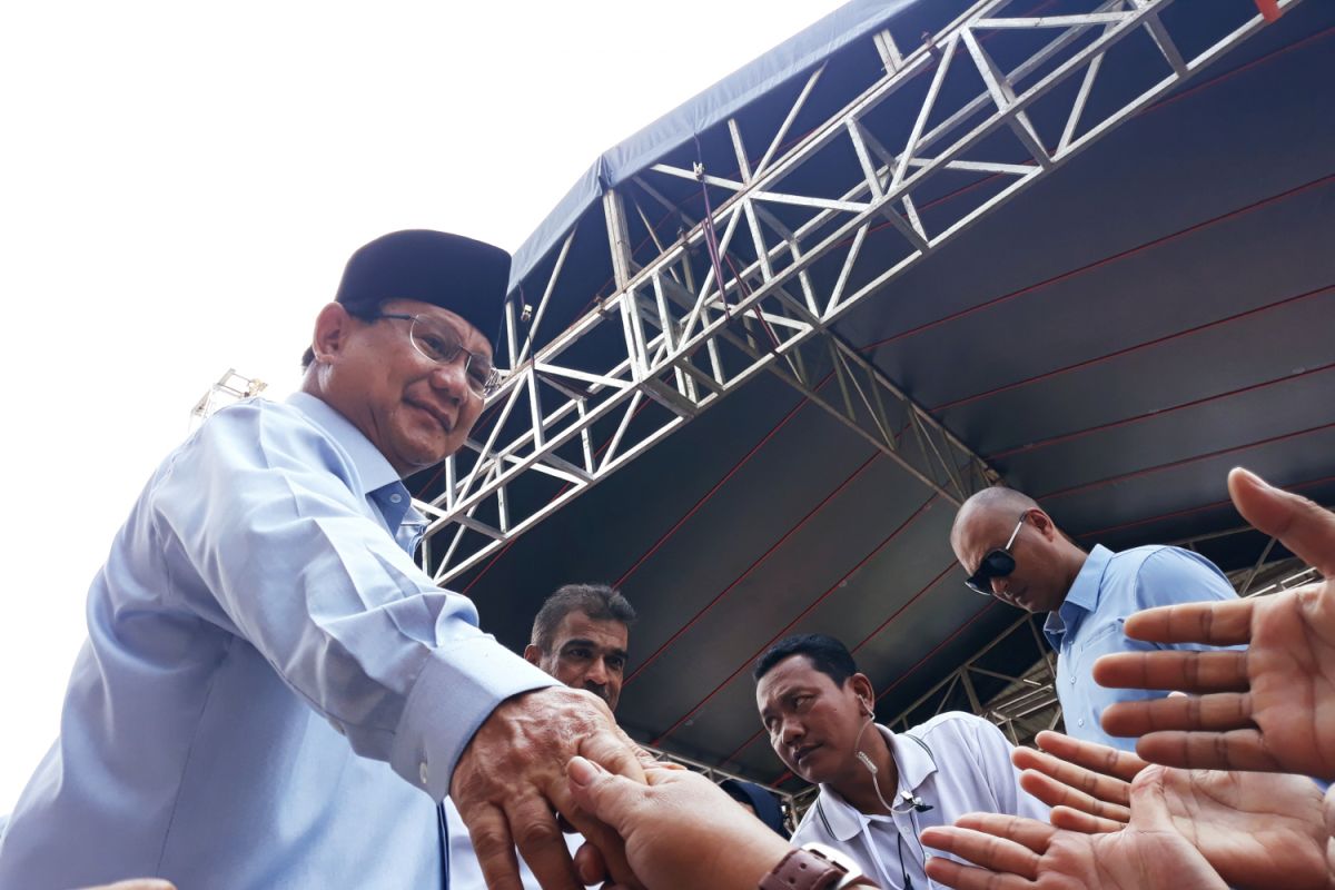 Prabowo menyesal dulu tidak suka minum susu