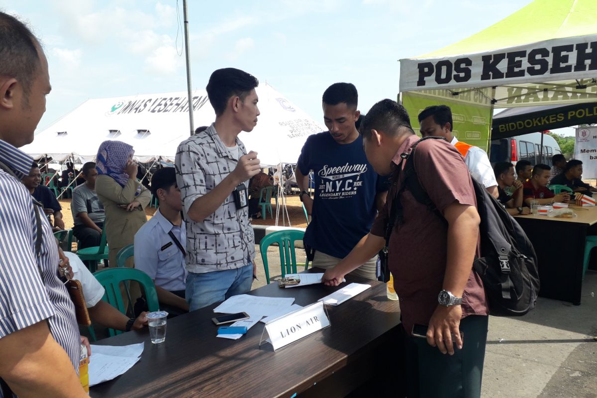 Delapan keluarga korban kecelakaan Lion Air JT 610 diberangkatkan