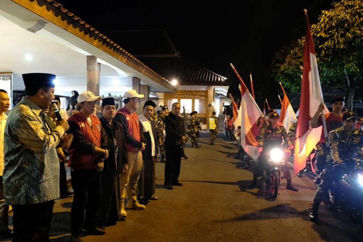 Rombongan Kirab Satu Negeri tiba di Kota Magelang