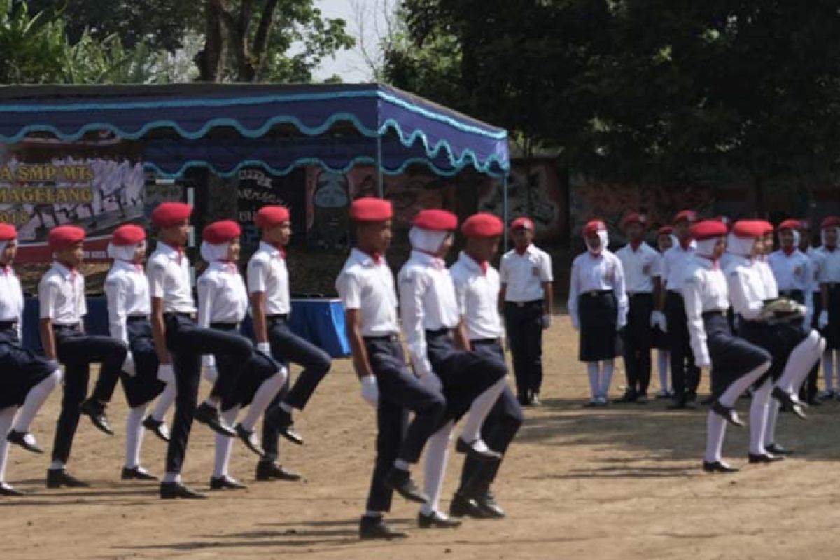 Disporapar Kota Magelang Gelar Lomba Paskibra SMP