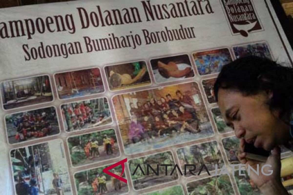 Mau belajar angklung, ada di "Kampung Dolanan Nusantara Borobudur"