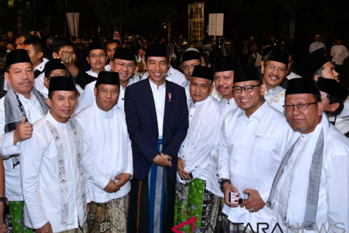Ulama dan santri Banten dukung Jokowi-Ma`ruf