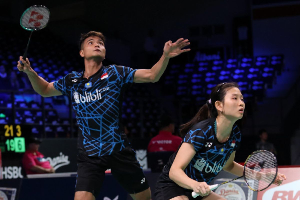 Ricky-Debby pair defeats China`s Zhang, Li at the Badminton Denmark Open