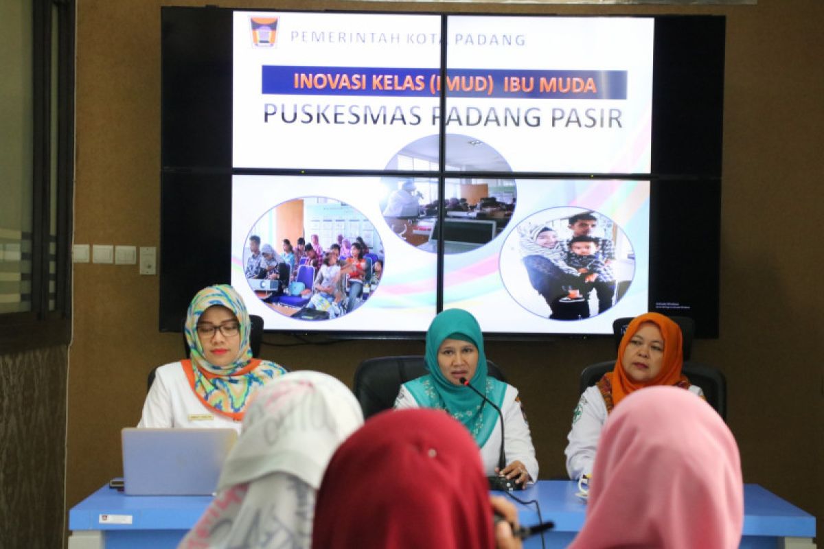 Kelas Imud untuk ibu hamil dan memiliki balita ada di Puskesmas Padang Pasir