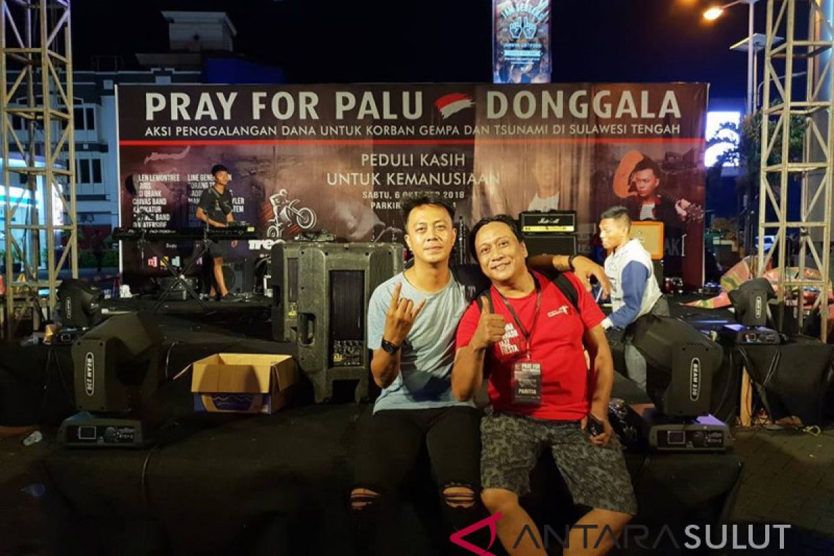 Artis Sulut galang Rp25 juta untuk korban Bencana Palu-Donggala-Sigi