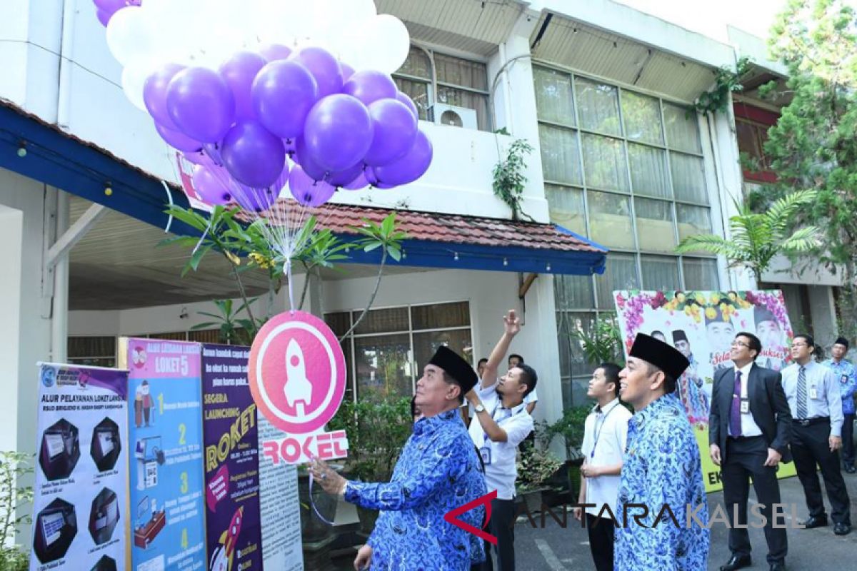 RSUD Kandangan launching aplikasi Roket dan pembayaran nontunai