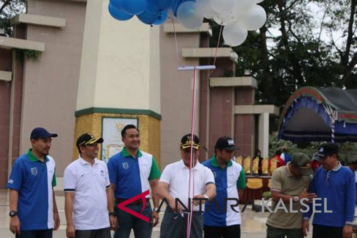 Porseni Korpri HSS 2018 lombakan lima cabang