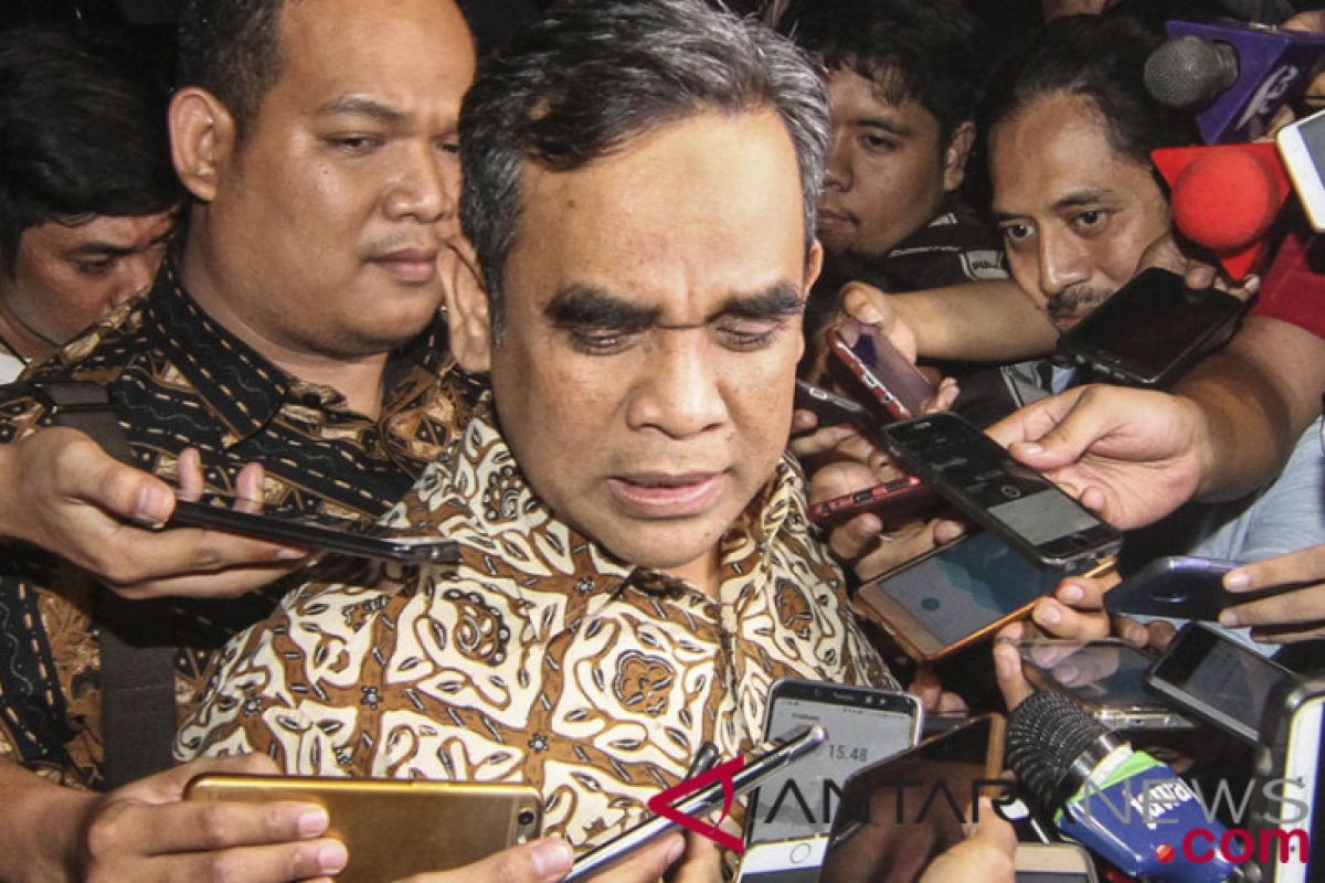 Partai pengusung Prabowo-Sandi dan Komisioner KPU gelar diskusi terkait Pemilu