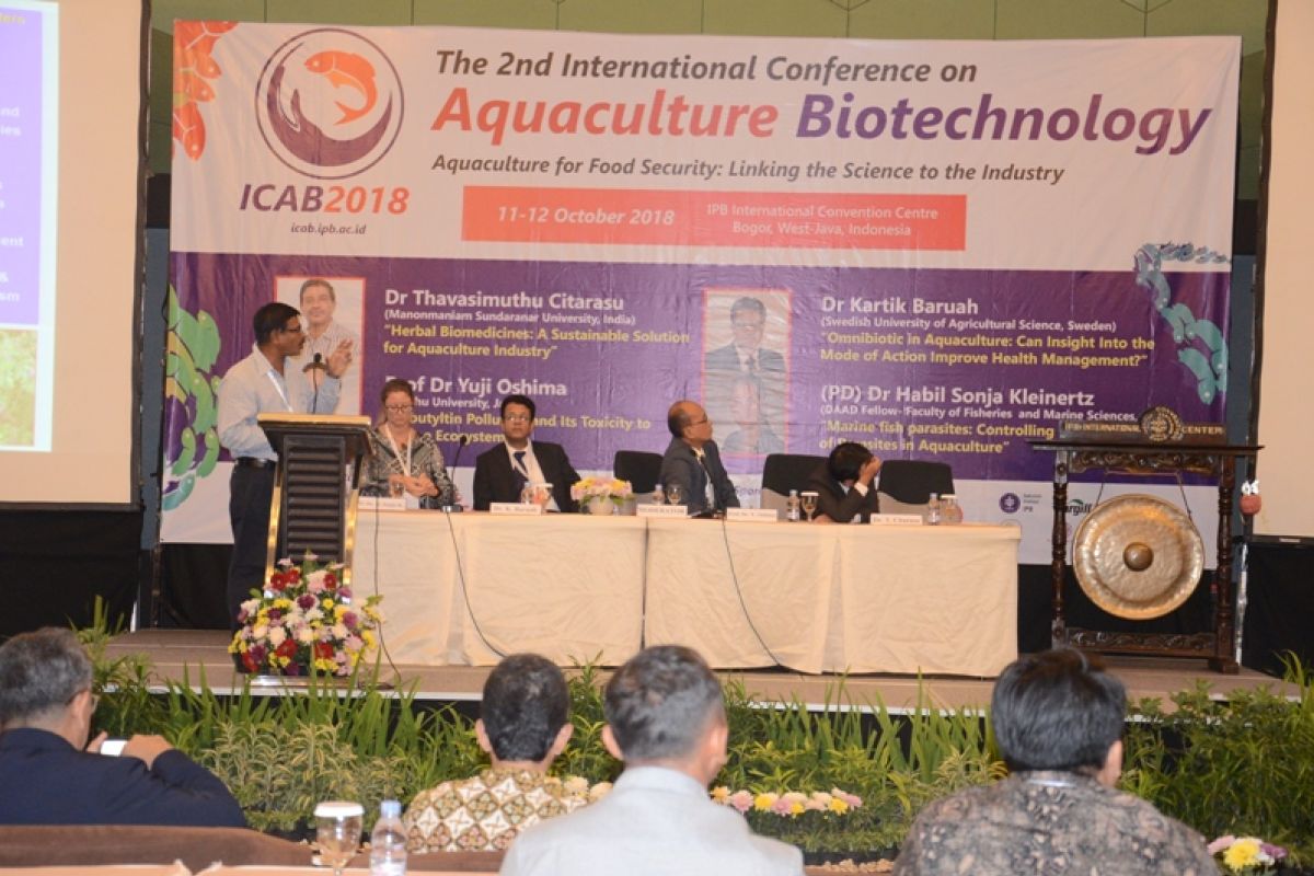 Departemen Budidaya Perairan IPB gelar Konferensi Internasional tentang Bioteknologi Akuakultur