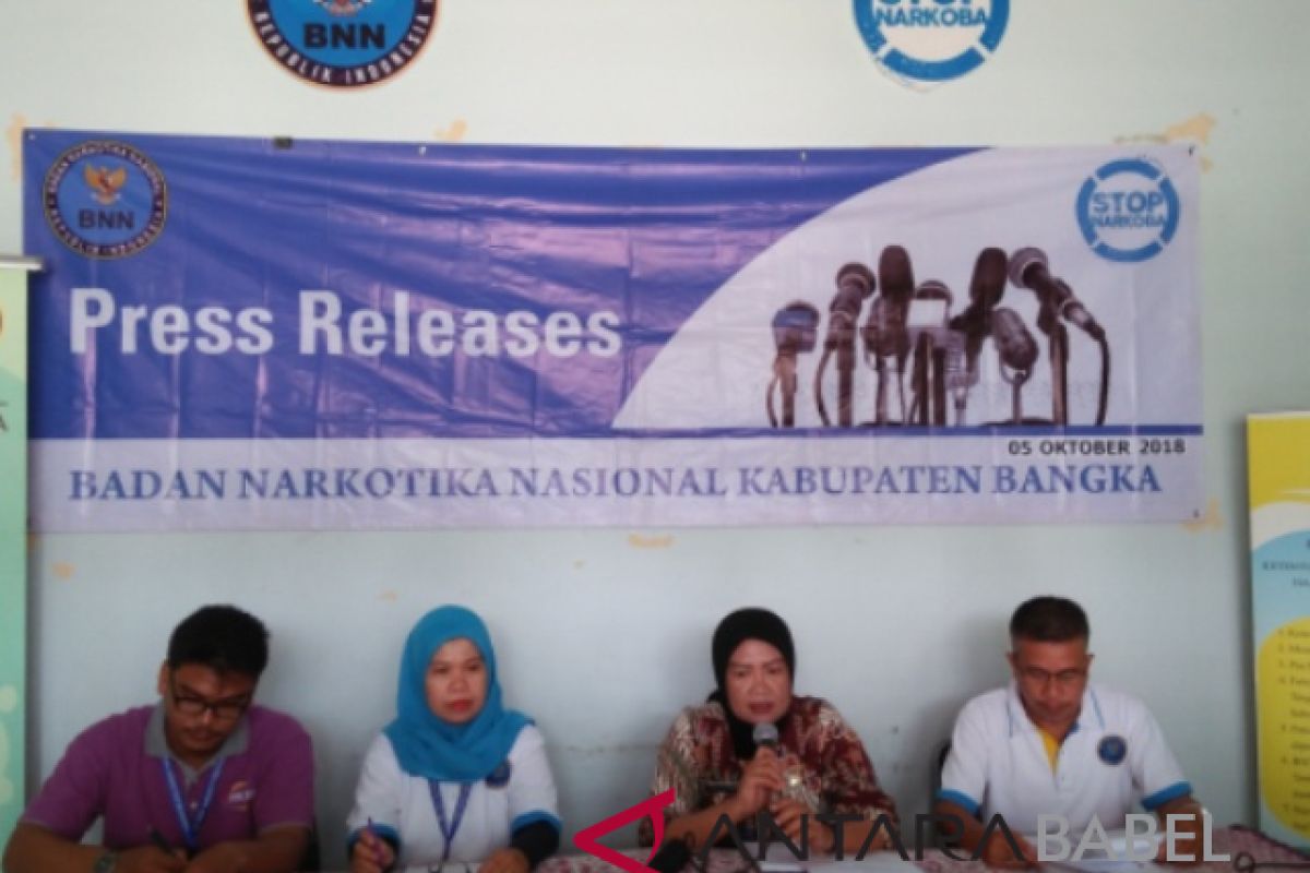 BNNK Bangka: 38 pengguna Narkotika jalani proses rehabilitasi
