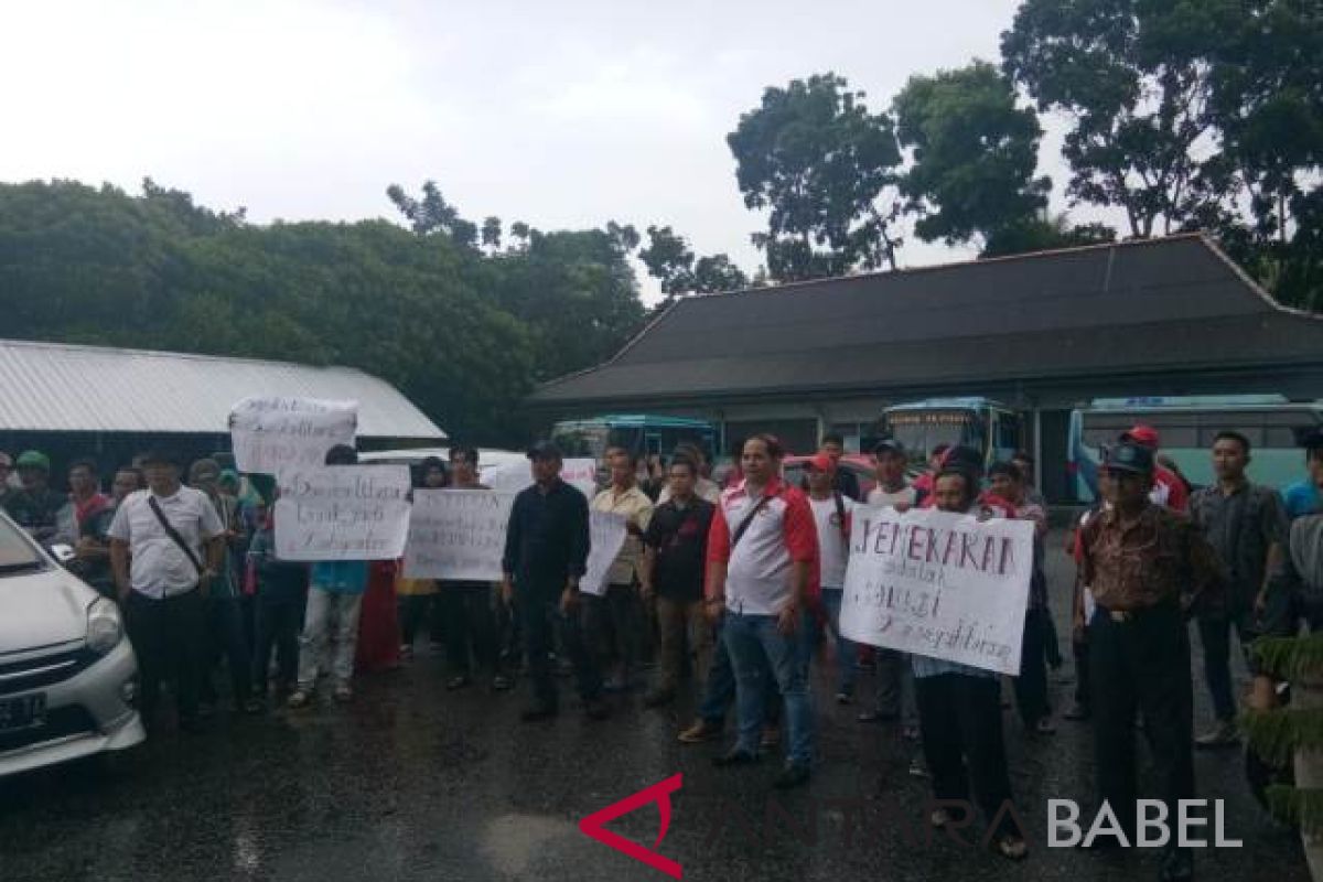 Puluhan warga tuntut pembentukan Kabupaten Bangka Utara