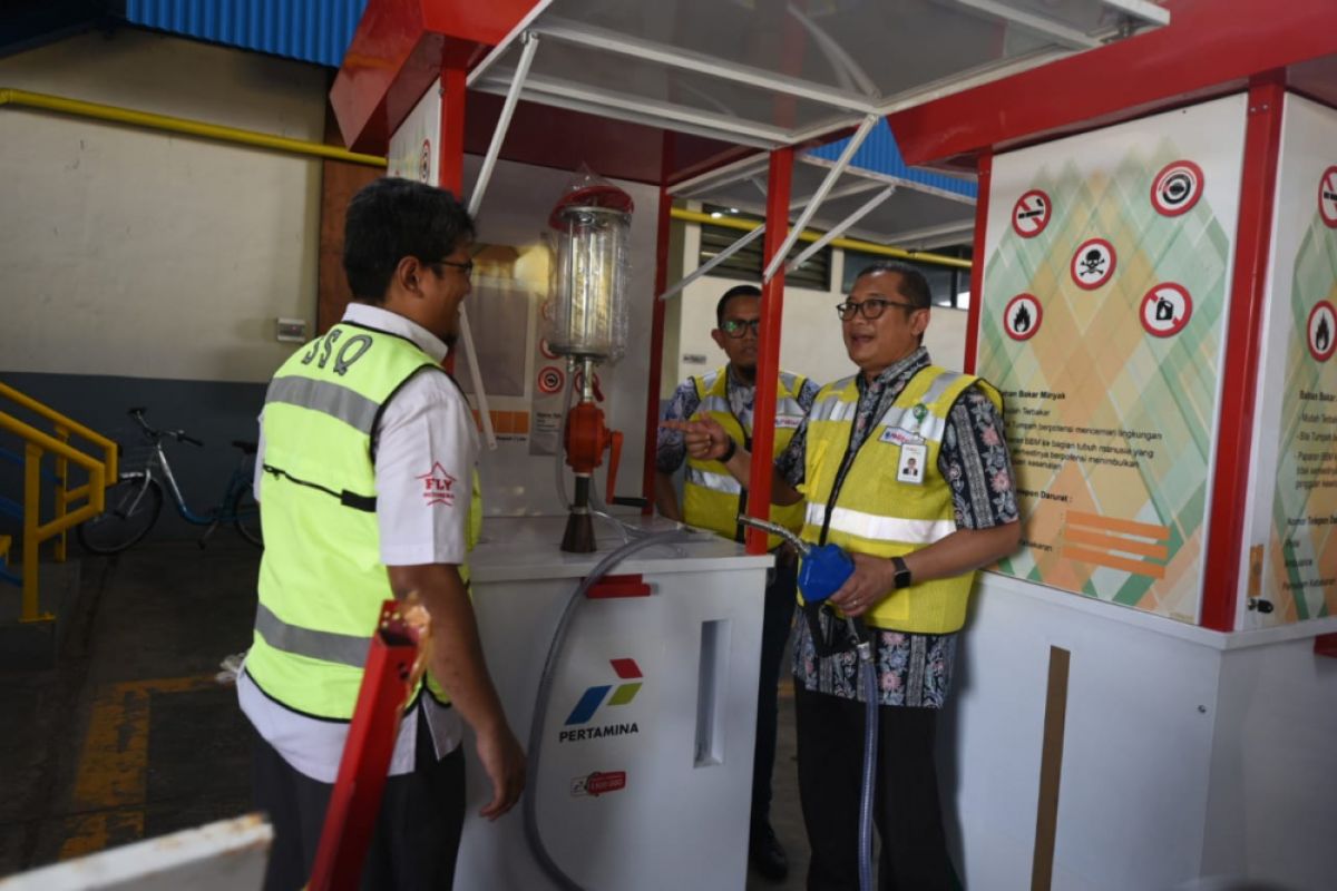 SPBU Portable Sulteng sudah dioperasikan bertahap