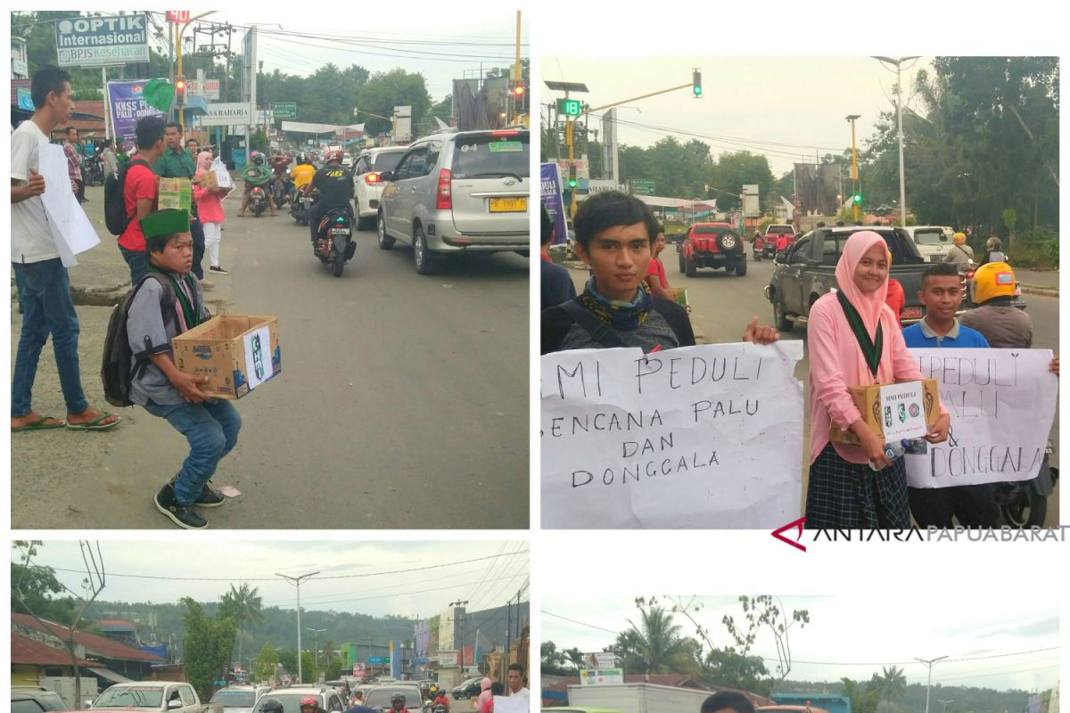 HMI Manokwari galang bantuan untuk Sulteng